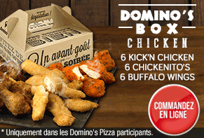 Bénéficiez Code Promo Domino s pizza